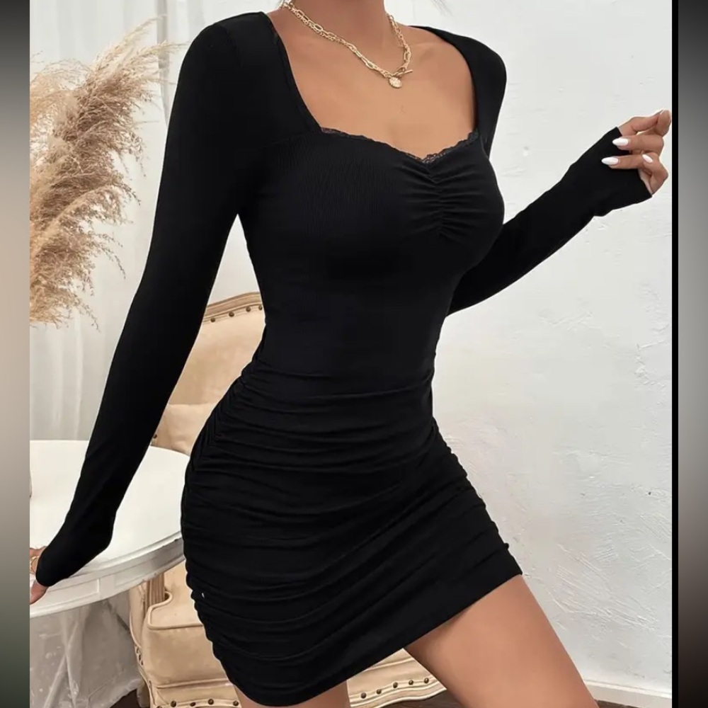 Elegant Ruched Dress